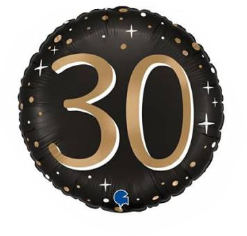 18" Sparkling Balloon 30 C/1