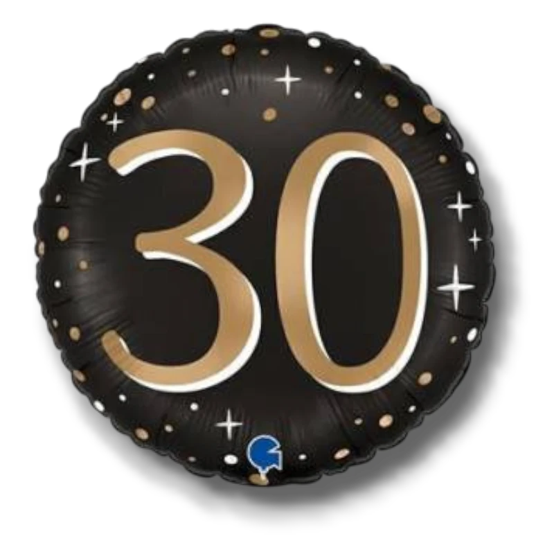 18" Sparkling Balloon 30 C/1