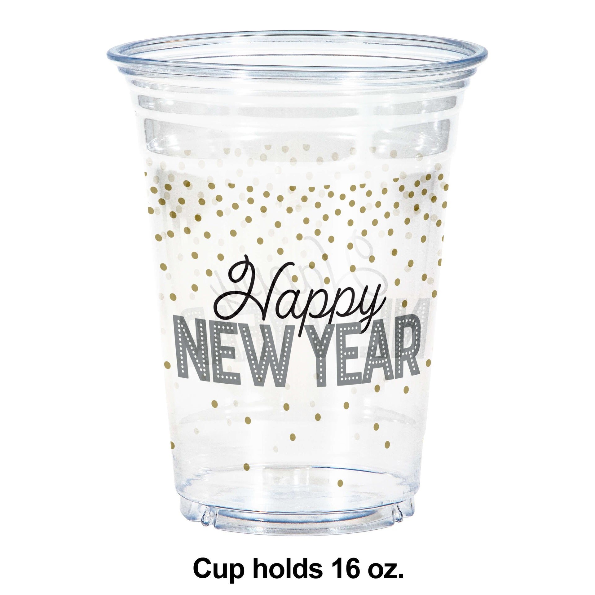 16oz Happy New Year Cup (8 Pack)