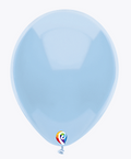 Bolsa De Globos 12" Azul Bebe Liso C/50