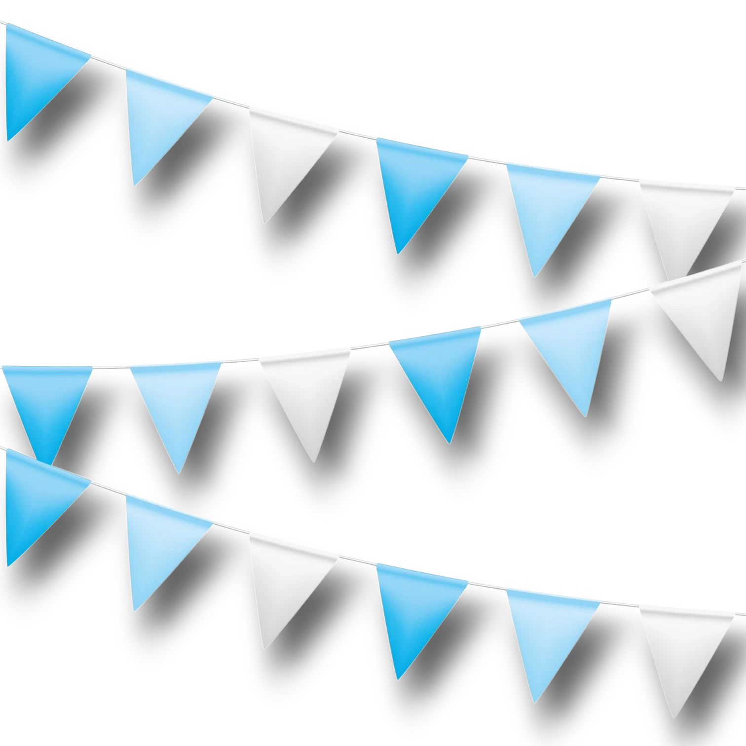 Turquoise Blue Pennant C/1