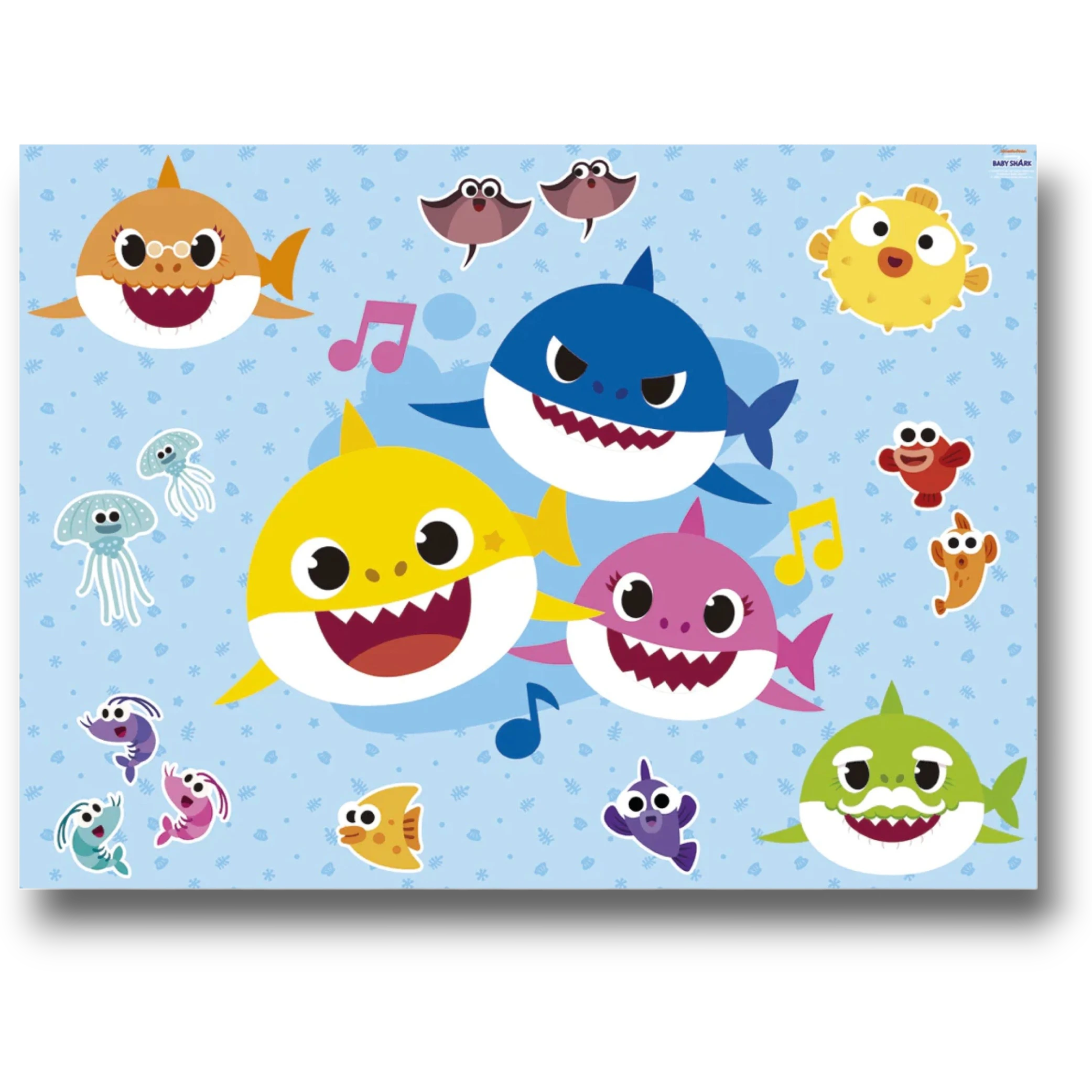 Baby Shark Wrapping Paper C/1