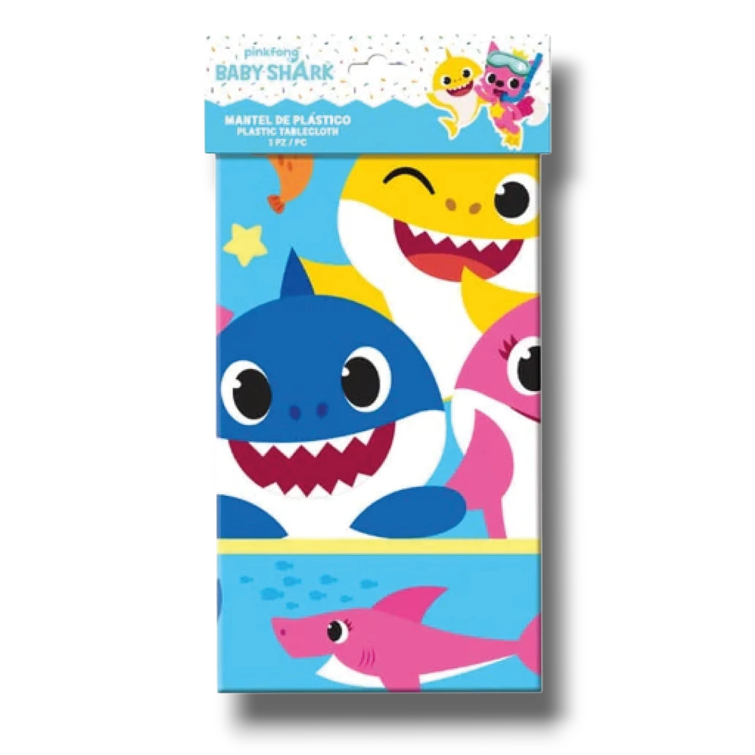 Baby Shark Tablecloth (6 Count)