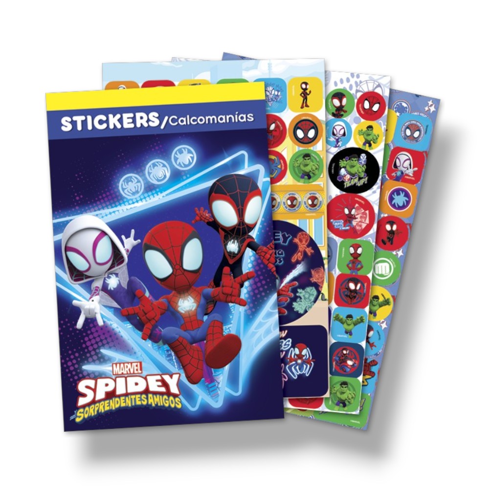 Block Stickers Spidey Y Sus Amigos C/1