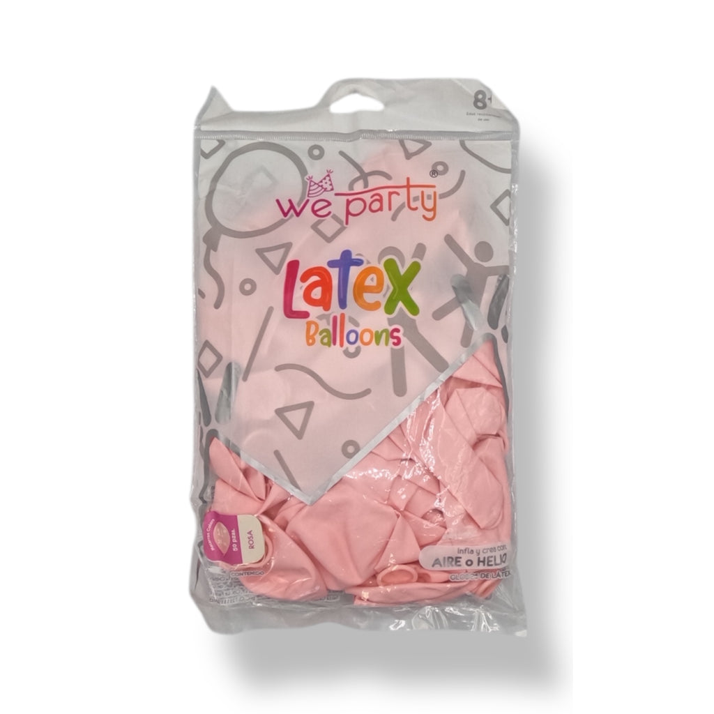 Bag of 11" Baby Pink Balloons (50 Count)