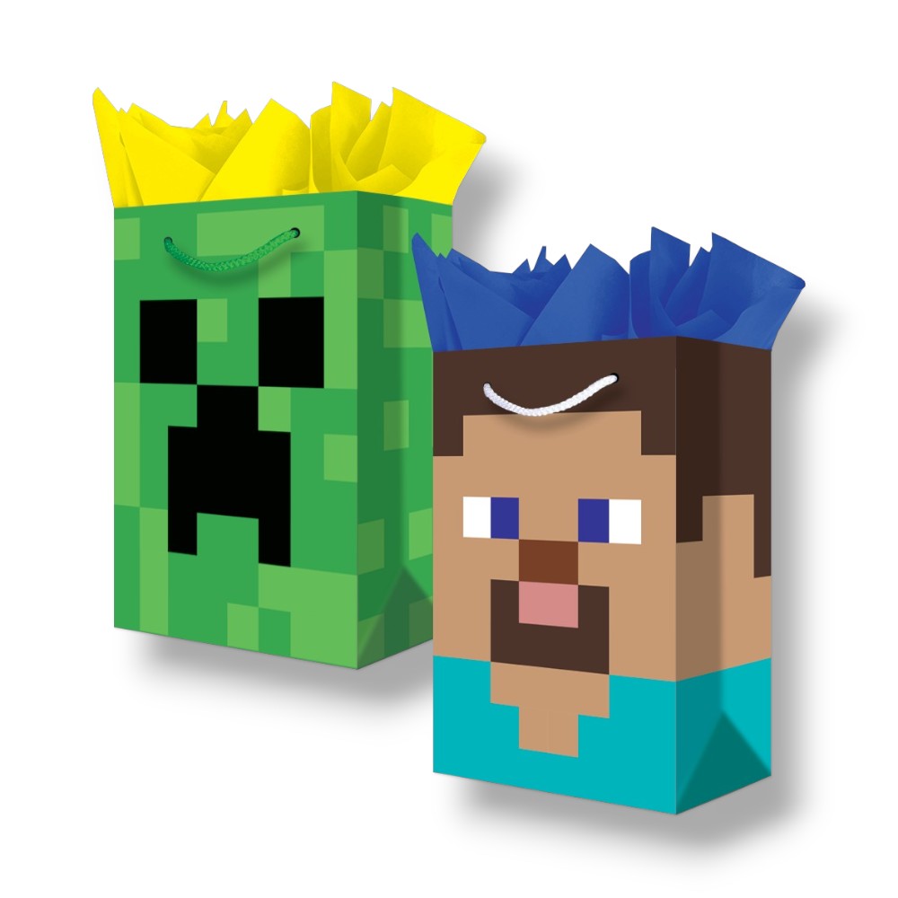 Bolsa para Regalo Minecraft  C/1