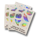 Halloween Iridescent Tattoos C/24