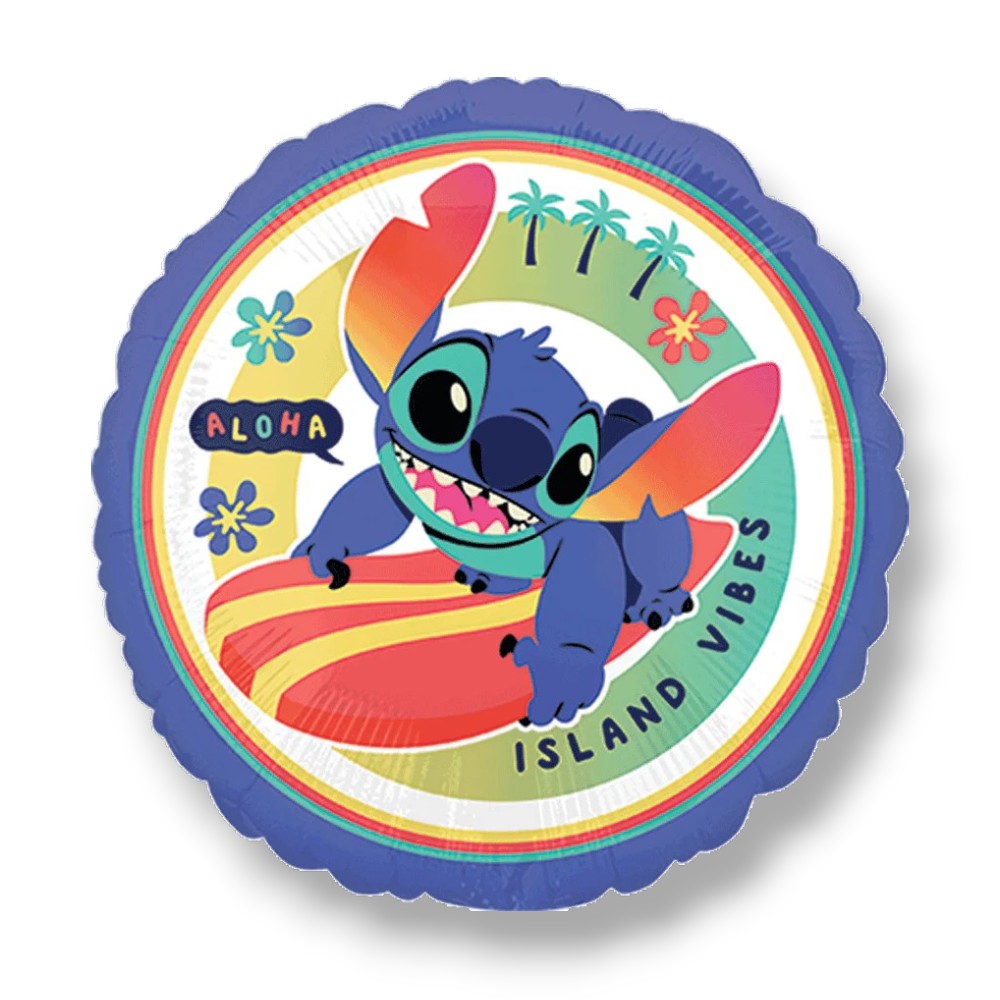 18" Stitch Balloon (1 per balloon)