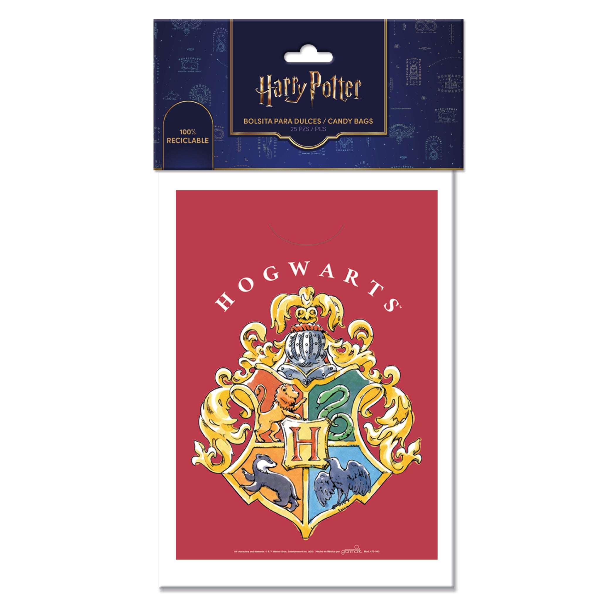 Bolsa para Dulces Harry Potter  C/25
