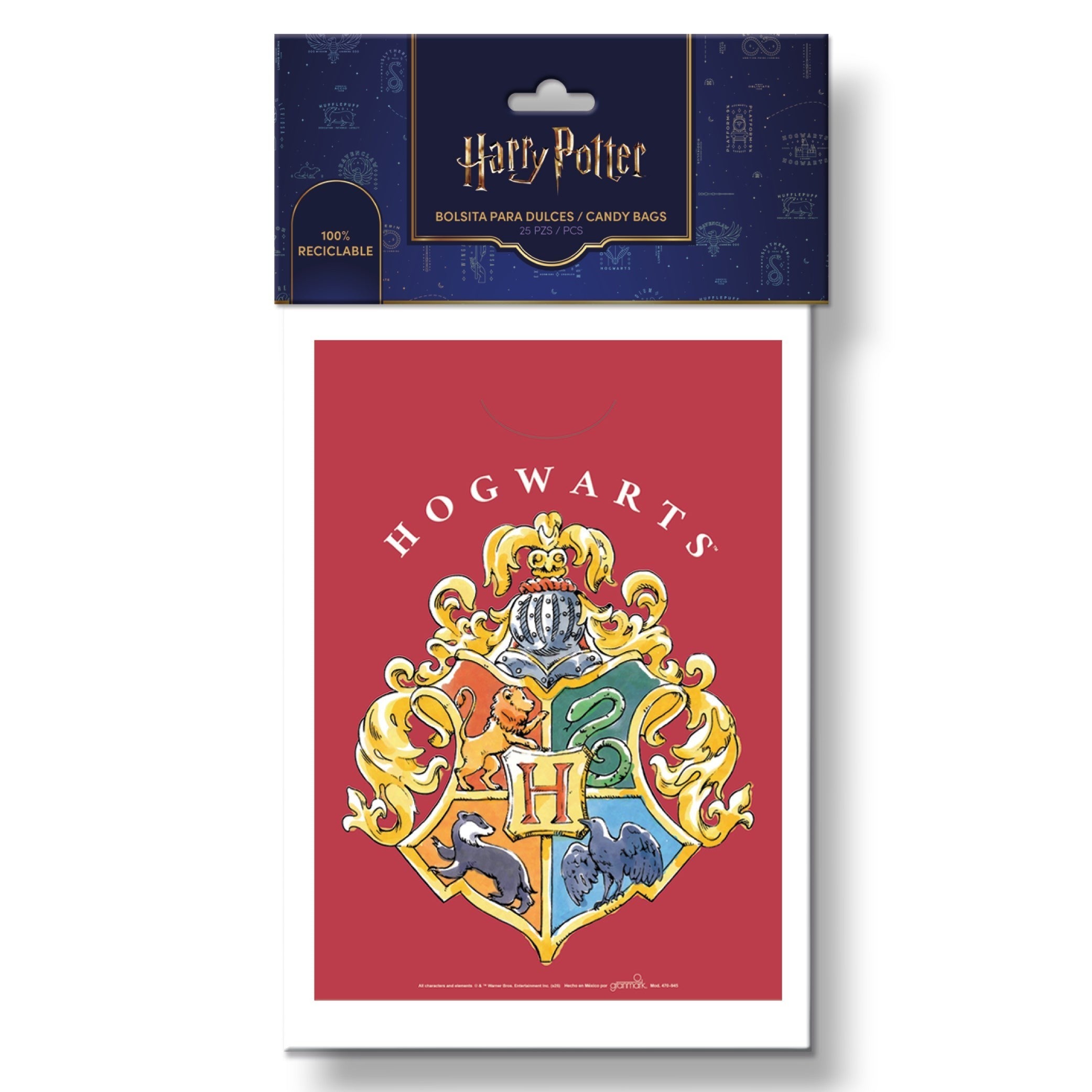 Bolsa para Dulces Harry Potter  C/25