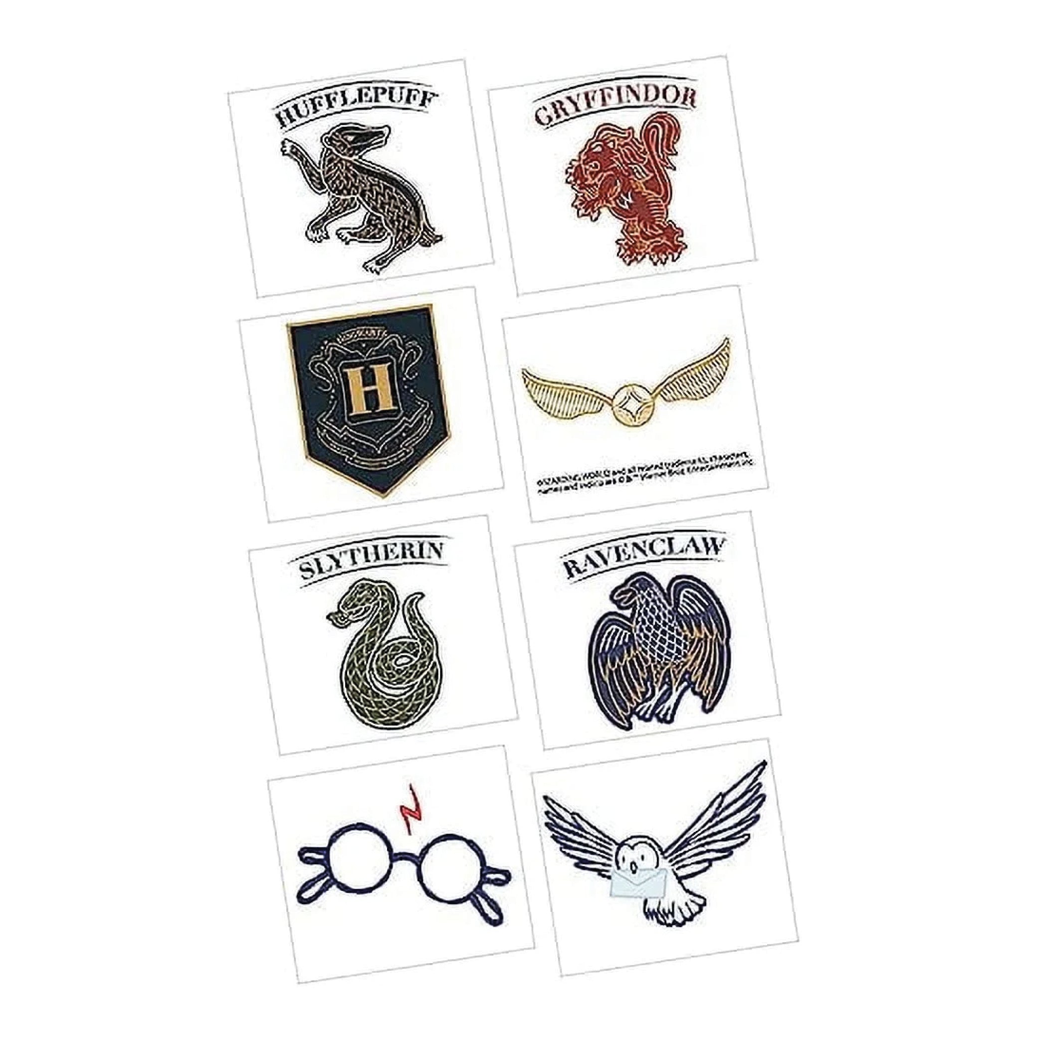 Sticker Tattoos Harry Potter C/8