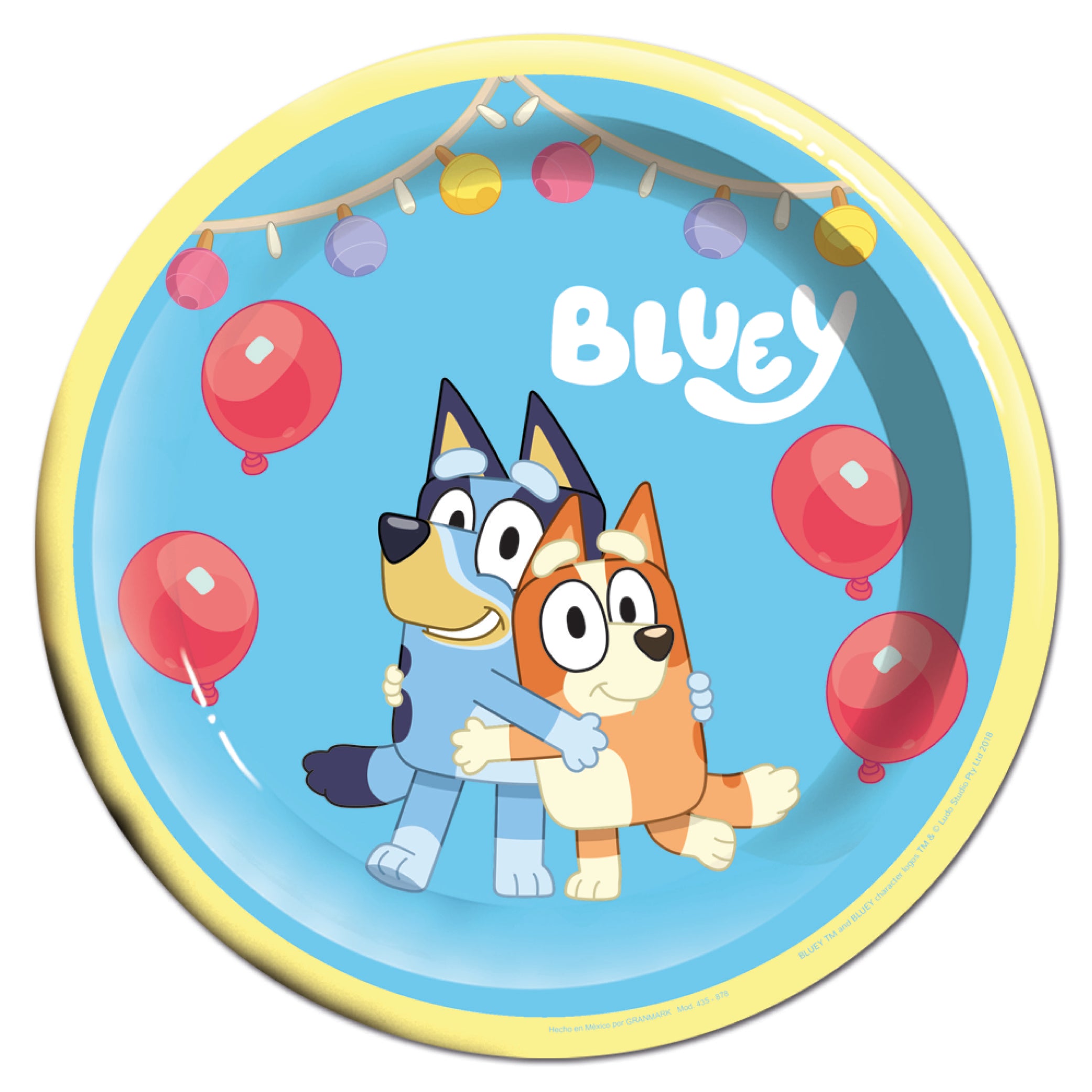 Plato 7" Bluey C/6