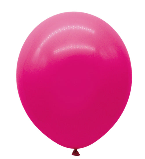 Bag of 9" Fuchsia French Balloons (50 count)