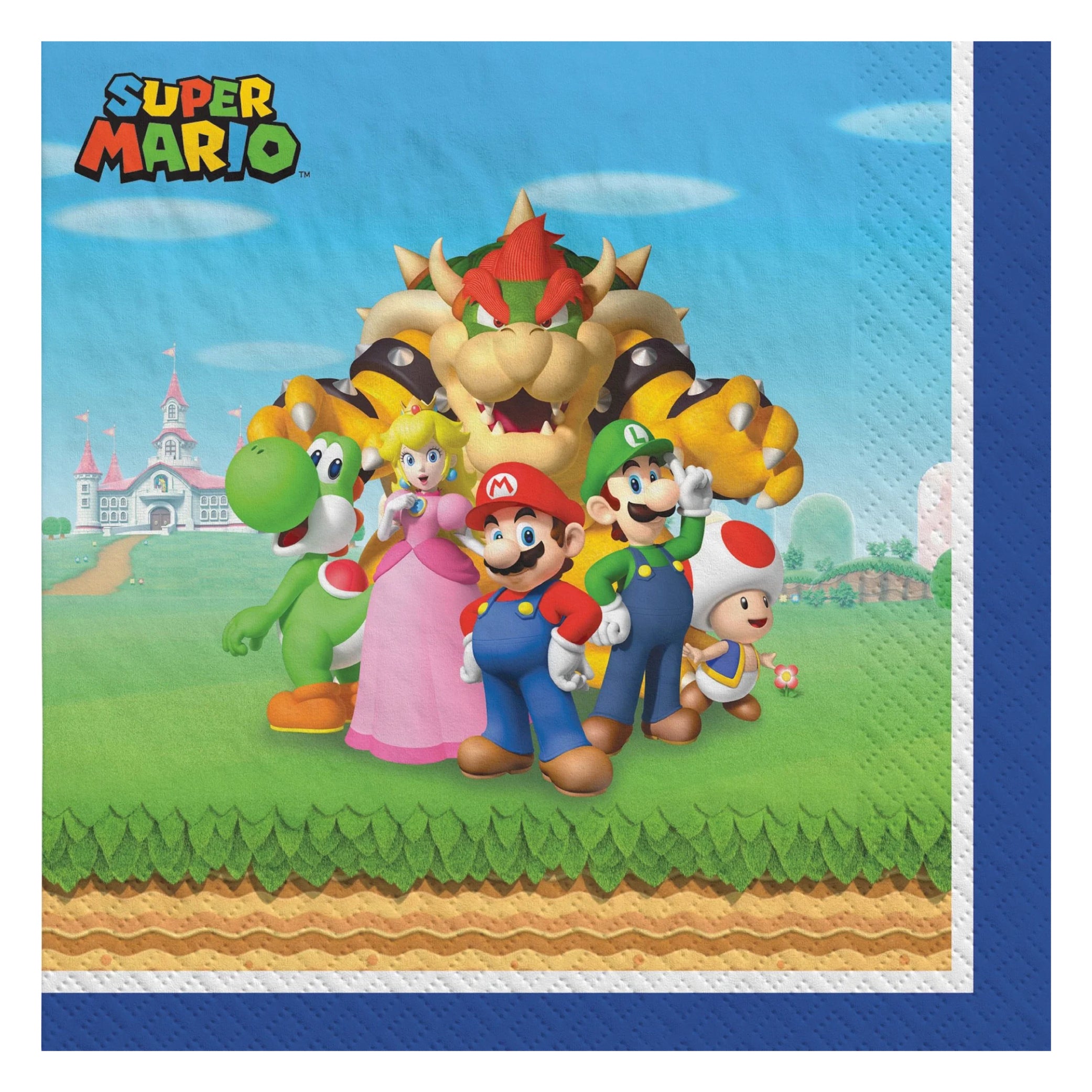 Servilleta G Super Mario Bros C/16