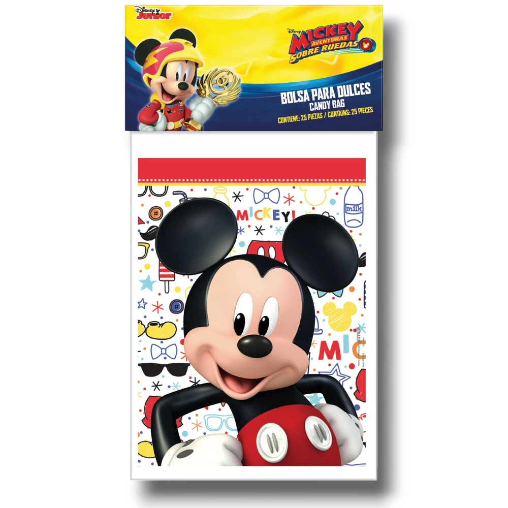 Mickey Mouse Candy Bag (25 count)