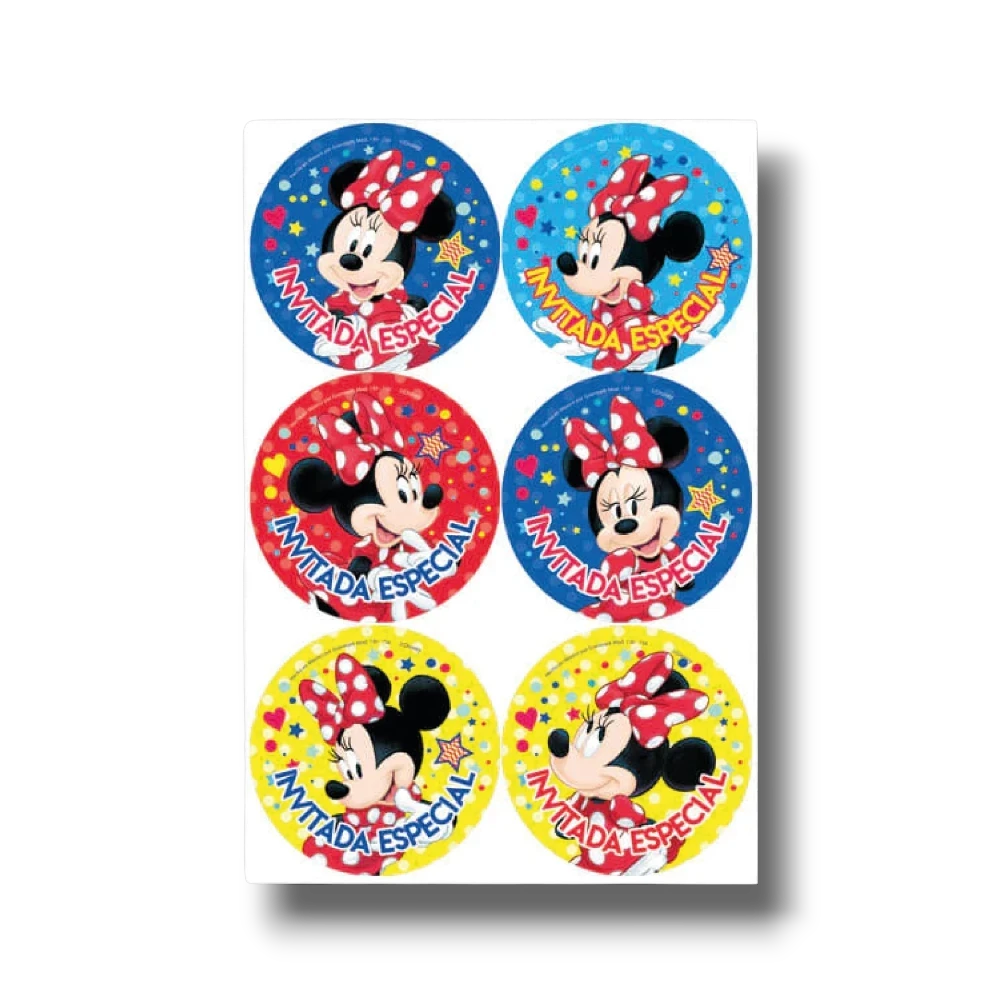 Minnie Mouse Badge C/24