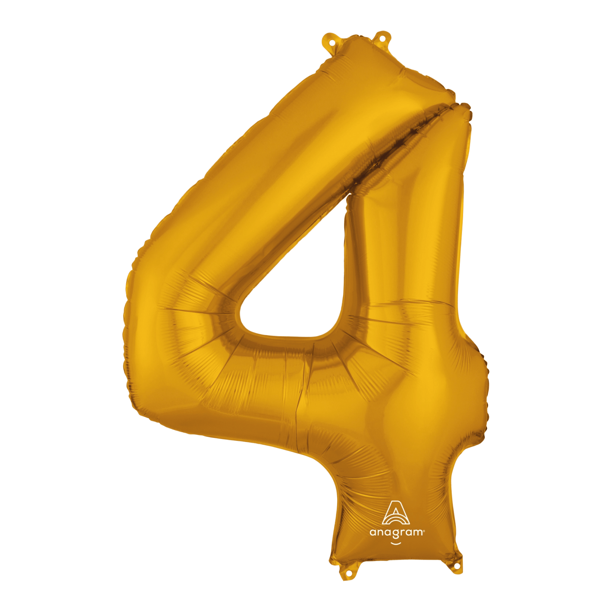 Globo 36" Numero 4 Oro C/1
