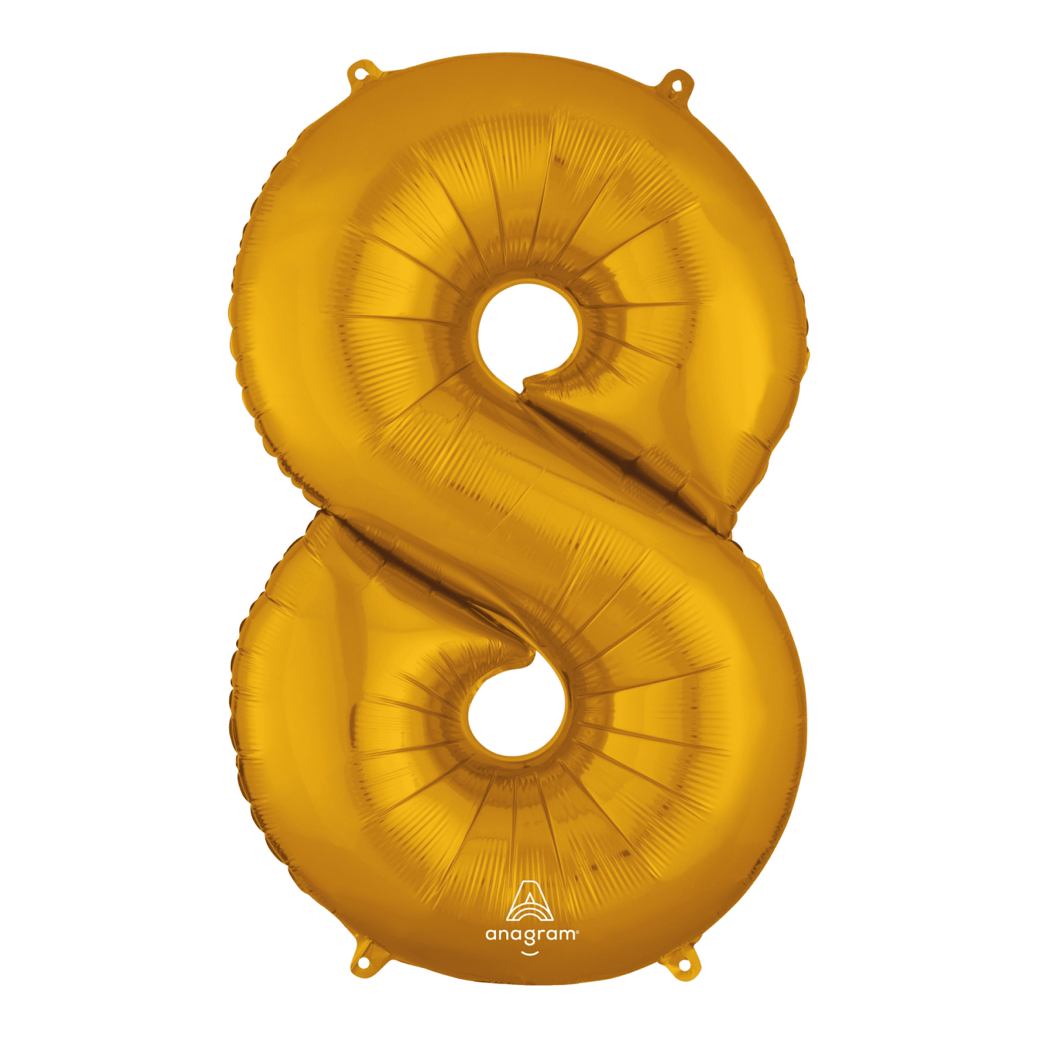 Globo 36" Numero 8 Oro C/1