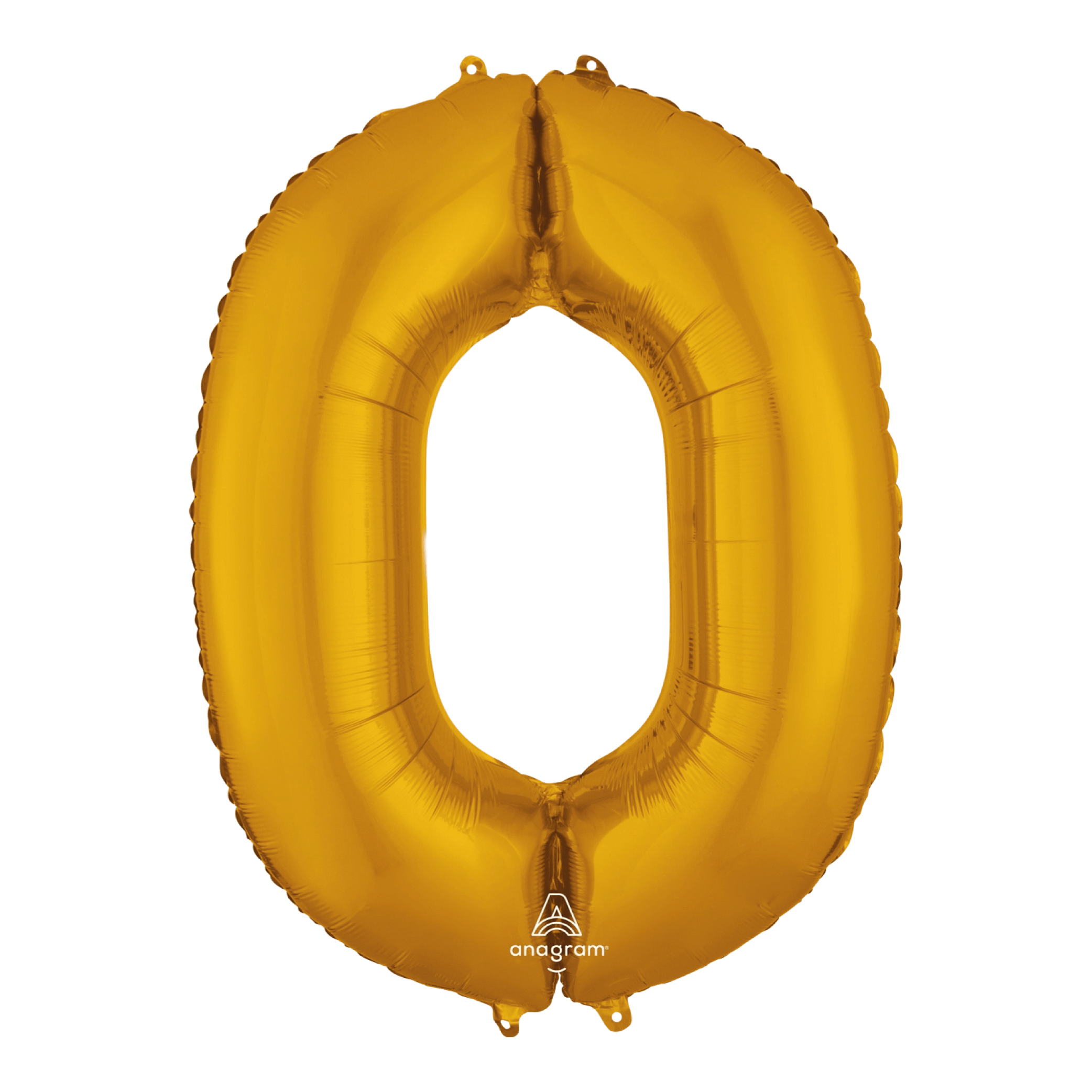 Globo 36" Numero 0 Oro C/1