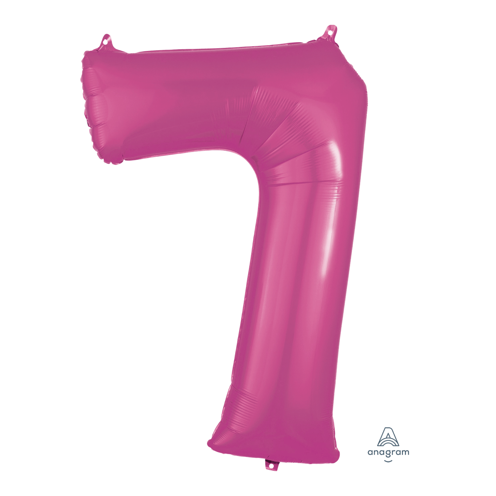 Globo 36" Numero 7 Magenta C/1