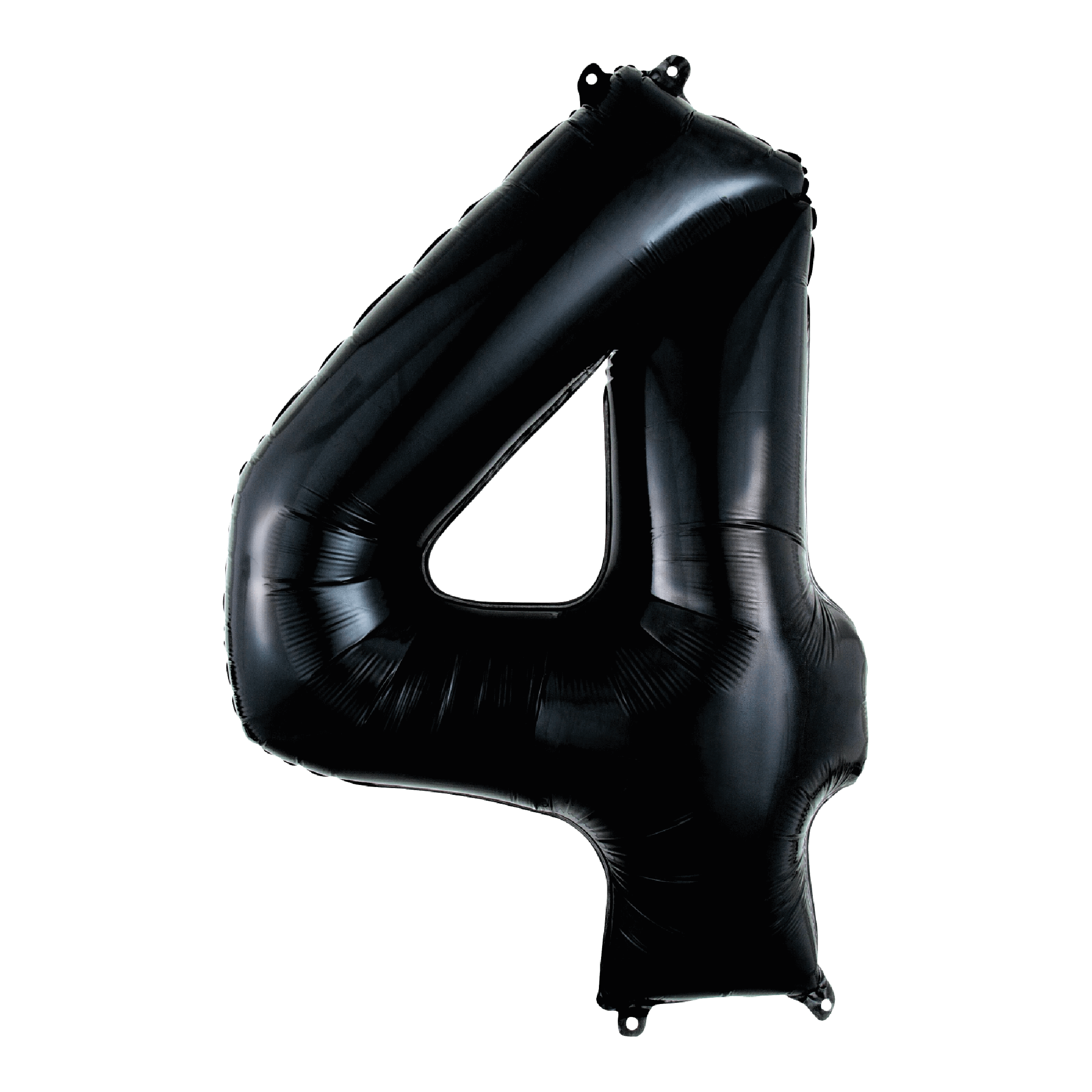 Globo 26" Numero 4 Negro C/1
