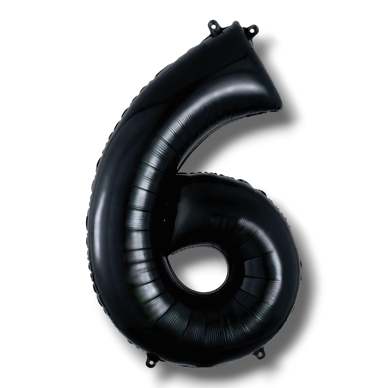 Globo 26" Numero 6 Negro C/1