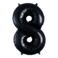 Globo 26" Numero 8 Negro C/1