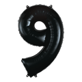 Globo 26" Numero 9 Negro C/1