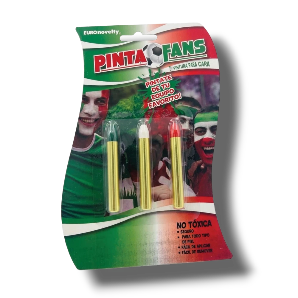 Pinta Fans Tricolor C/3