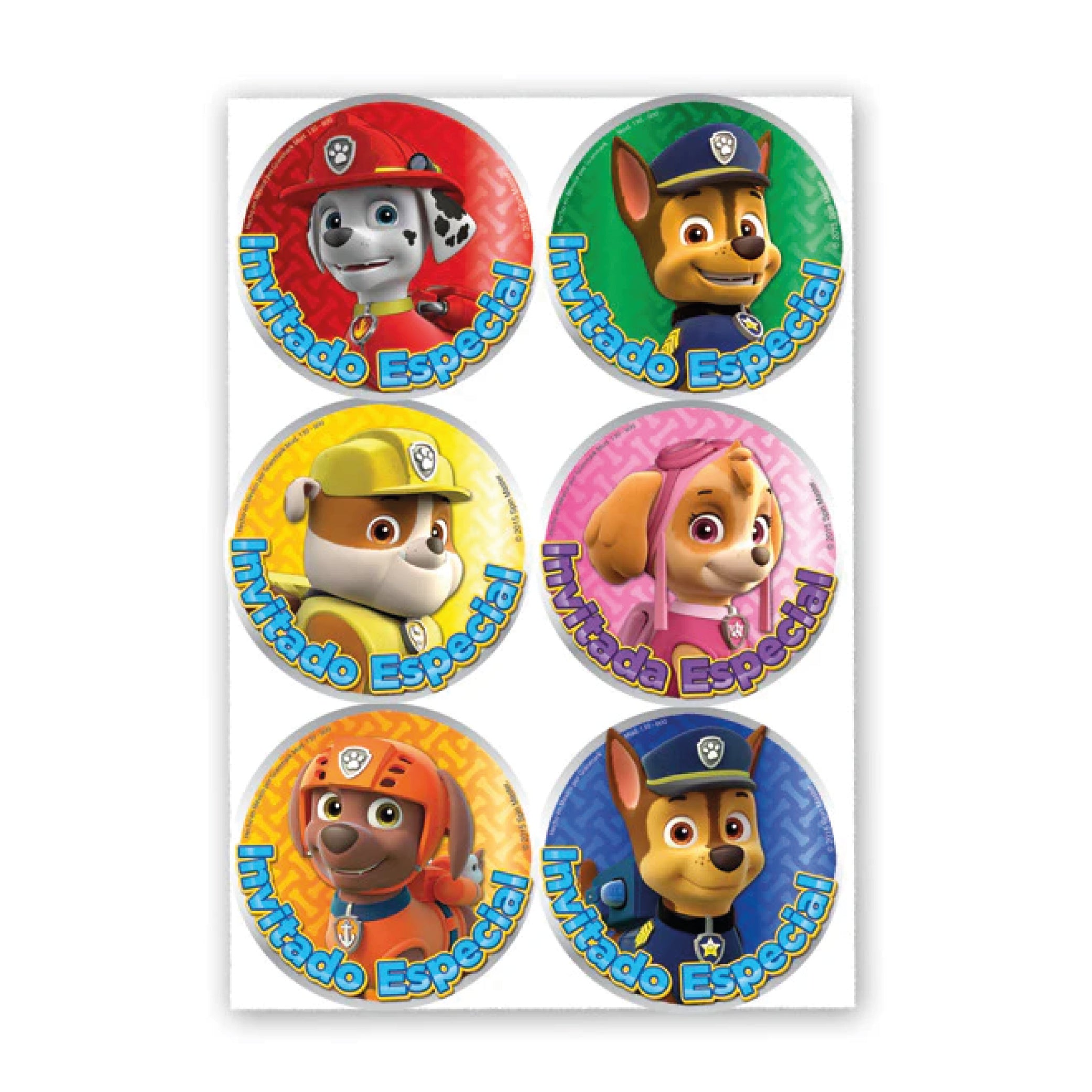 Distintivo Paw Patrol C/24