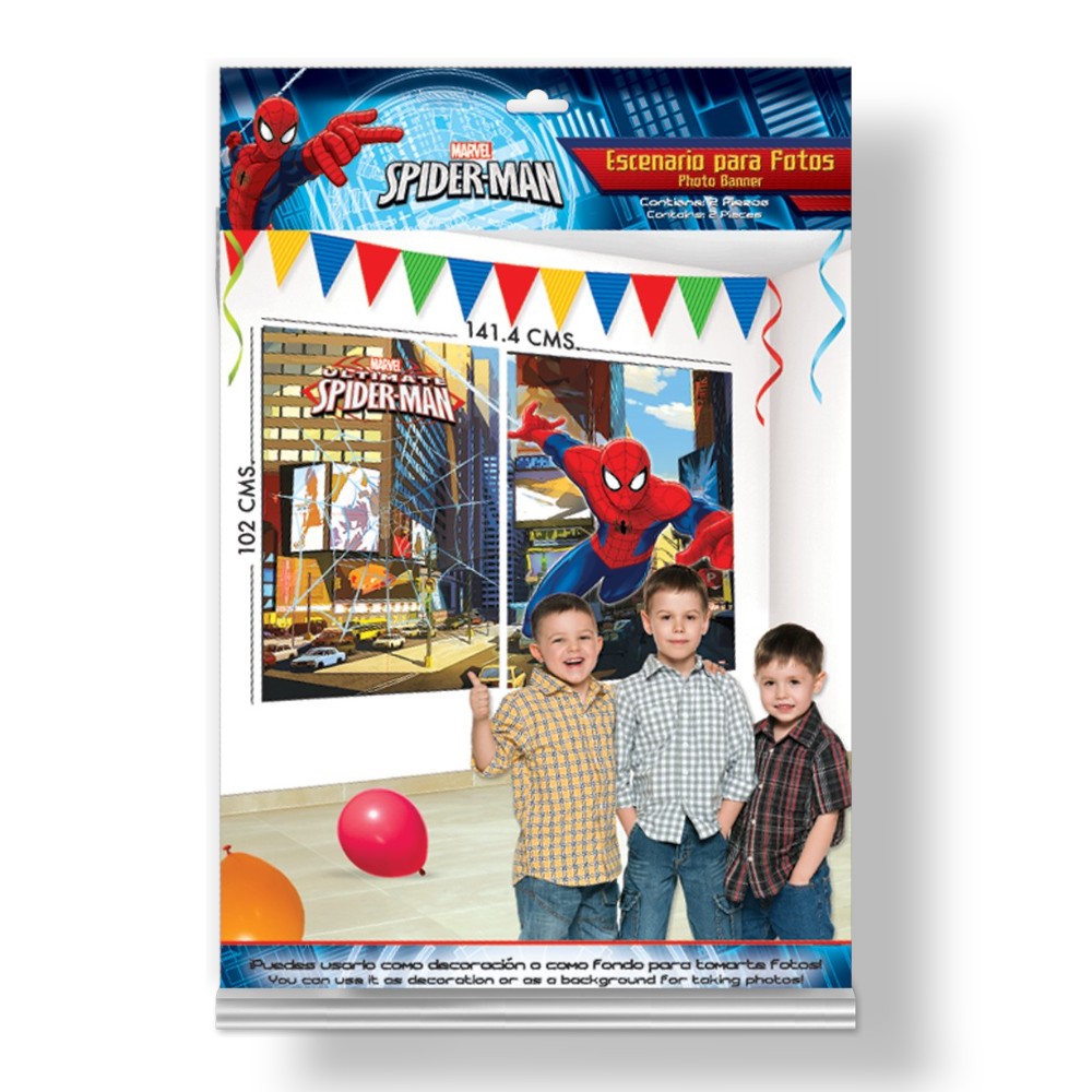 Photo Banner Spiderman Clásico C/1
