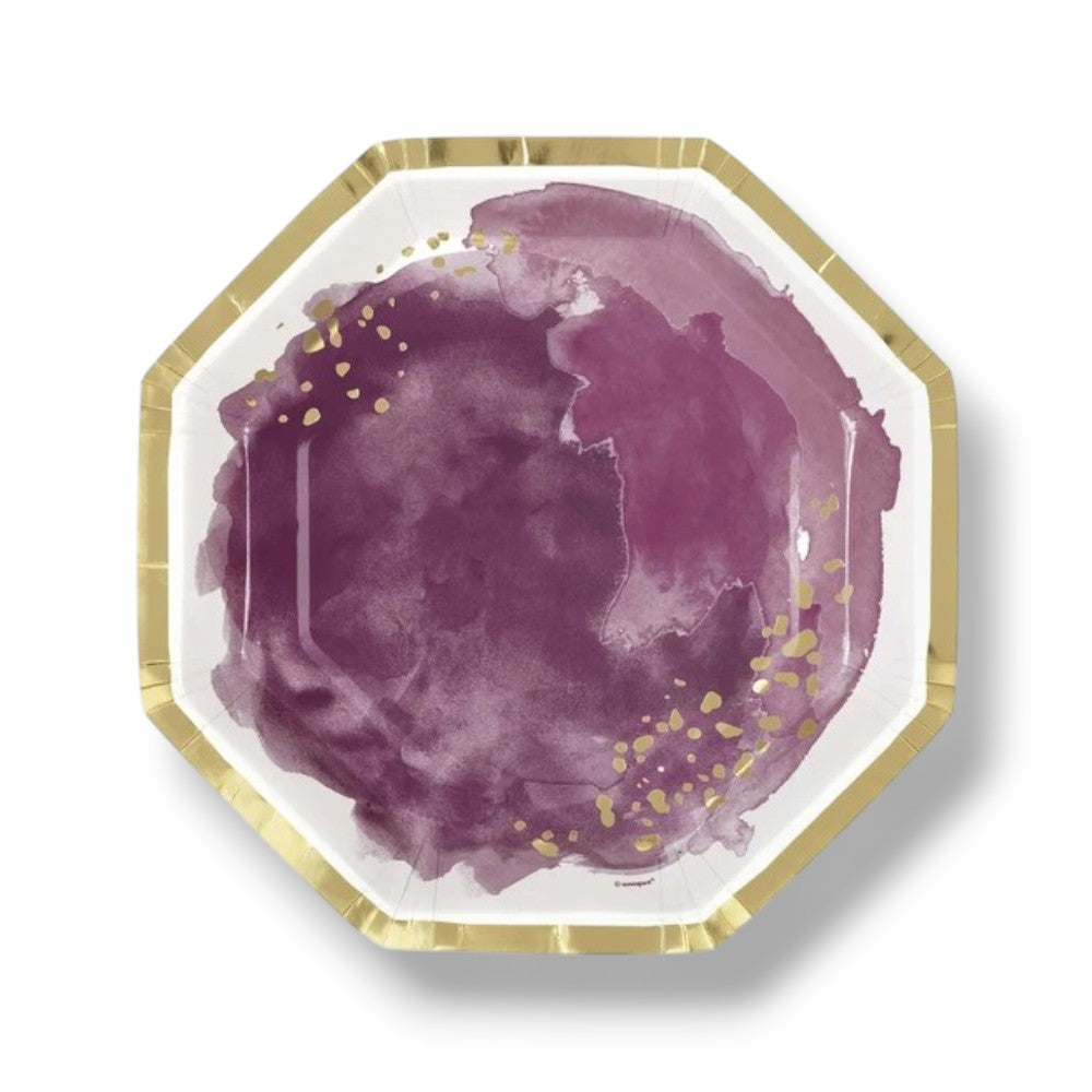 Plato 10" Modern Gold & Purple C/8