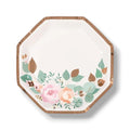 10" Pink Blooms Plate C/8