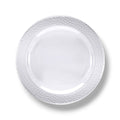 Plato 10" Plastico Rigido Transparente Pebble C/10