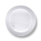 Plato 10" Plastico Rigido Transparente Pebble C/10