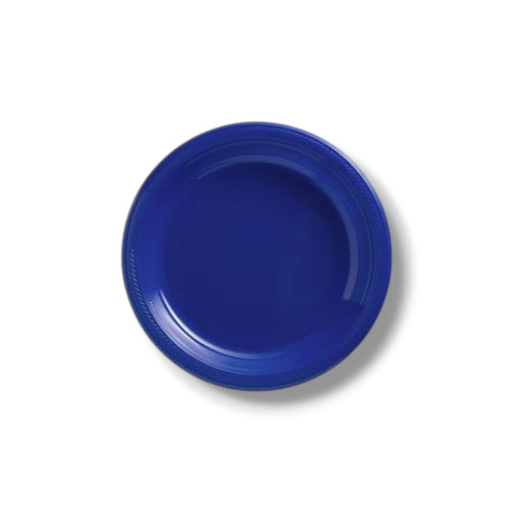 7" Royal Blue Plate C/20