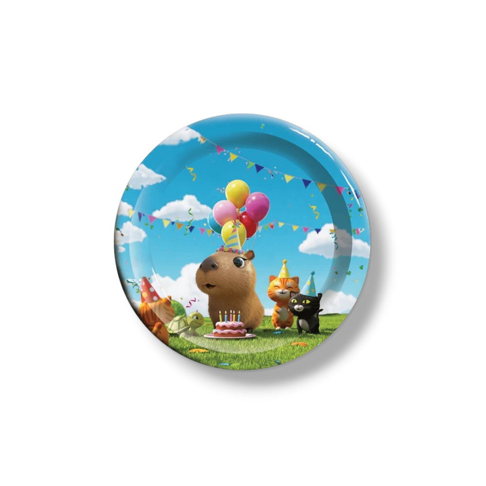 Plato 7" Capibara Birthday C/6