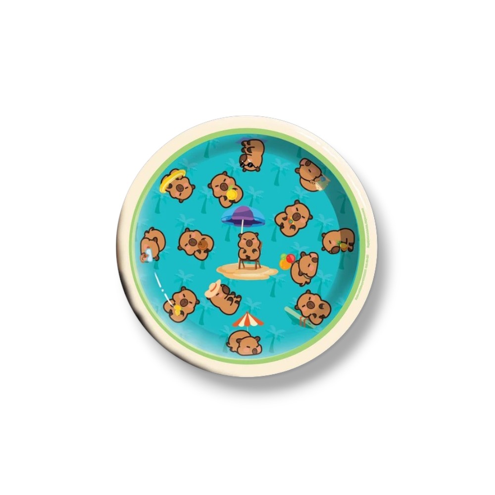 Plato 7" Capibara Summer C/6
