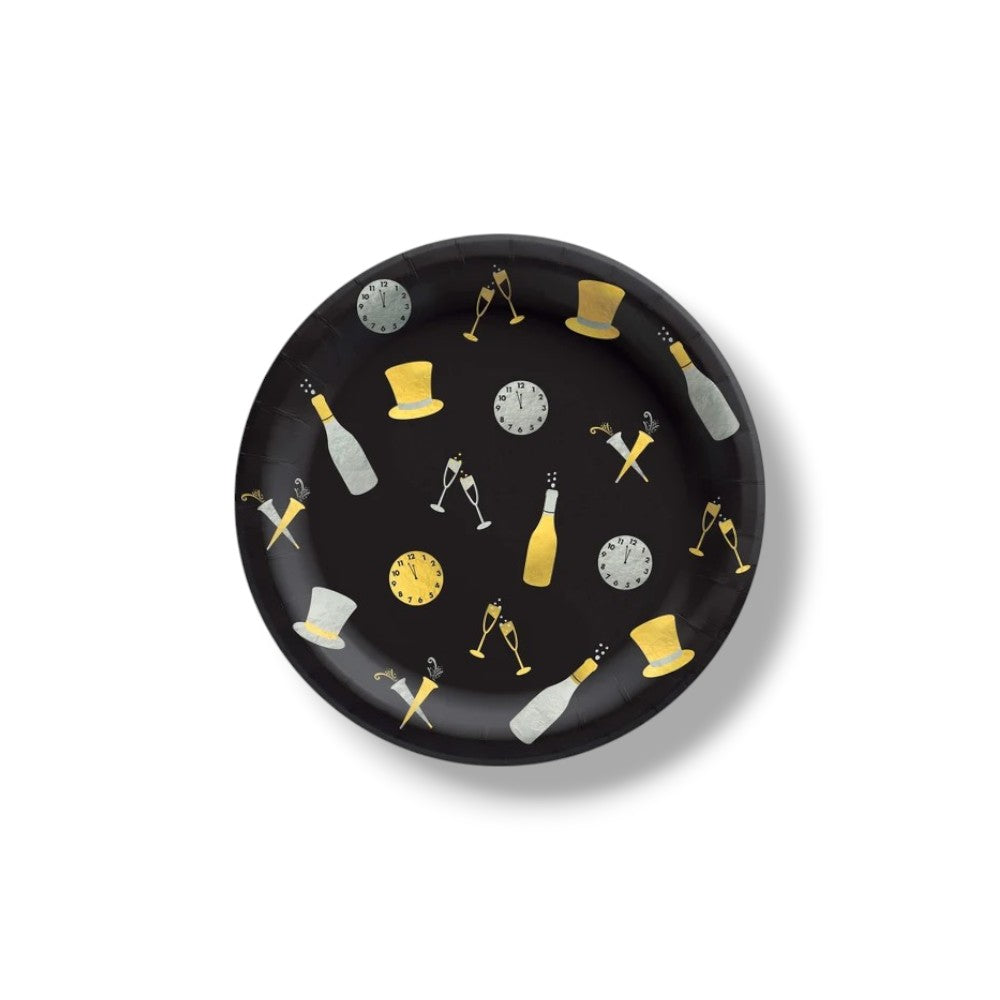 7" Plate Cheers To The New Year C/20