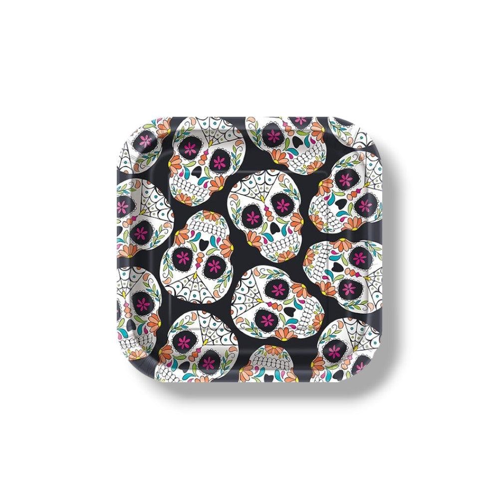 Plate 7" Day Of The Dead Skull C/10