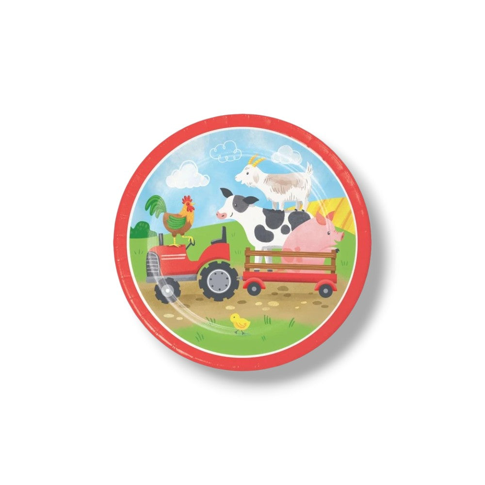 Plato 7" Farm Animals C/8
