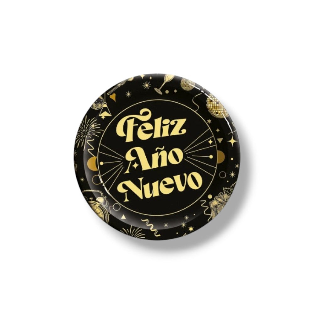 Plato 7" Feliz Año Nuevo C/8