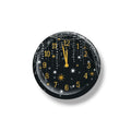 Plato 7" Happy New Year Reloj