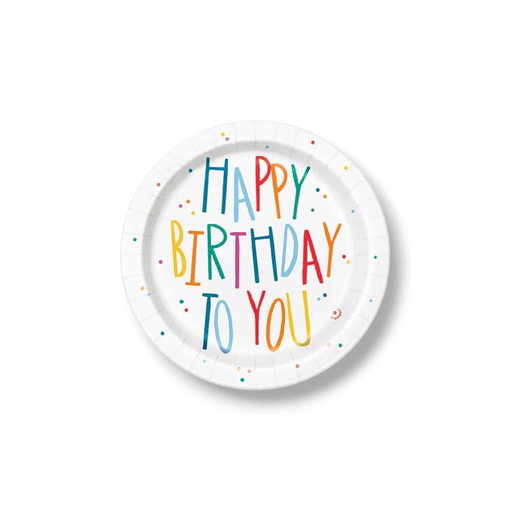 7" Birthday Mayhem Plate C/8