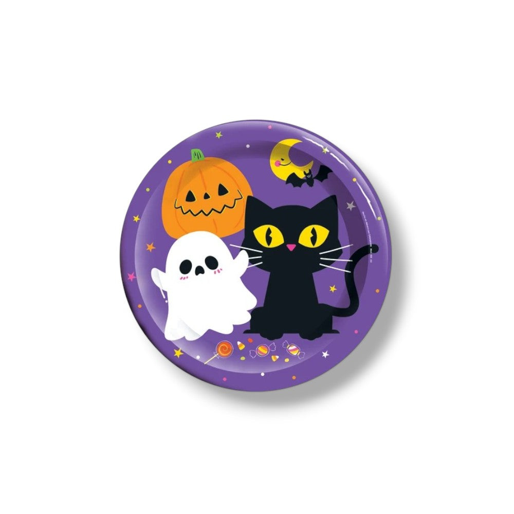7" Happy Halloween Plate C/8
