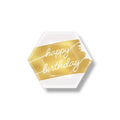 Plato 7" Hexagonal Golden Age Birthday C/8