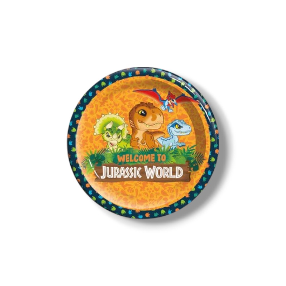 Plate 7" Jurassic World Baby C/6