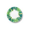 Plato 7" Tropical Leaves C/8