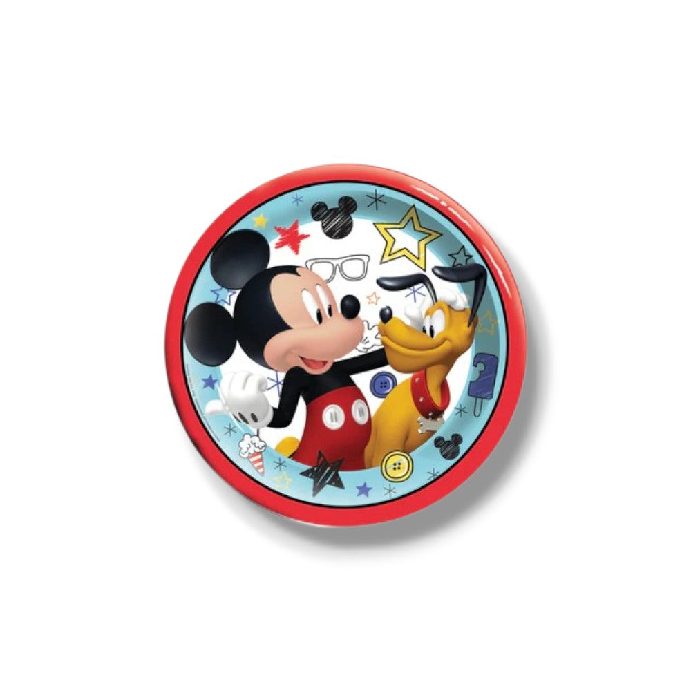 Plato 7" Mickey Mouse C/6