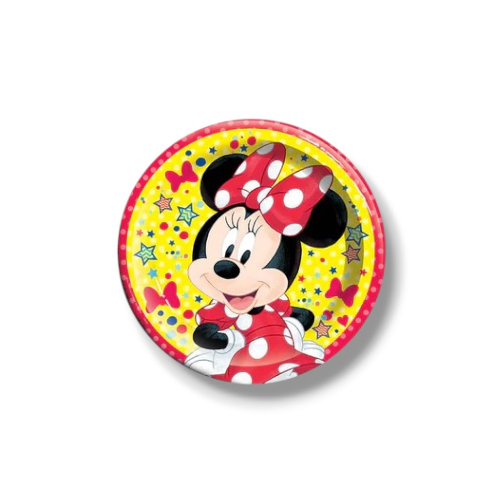 Minnie Mouse 7" Plate (6 per plate)